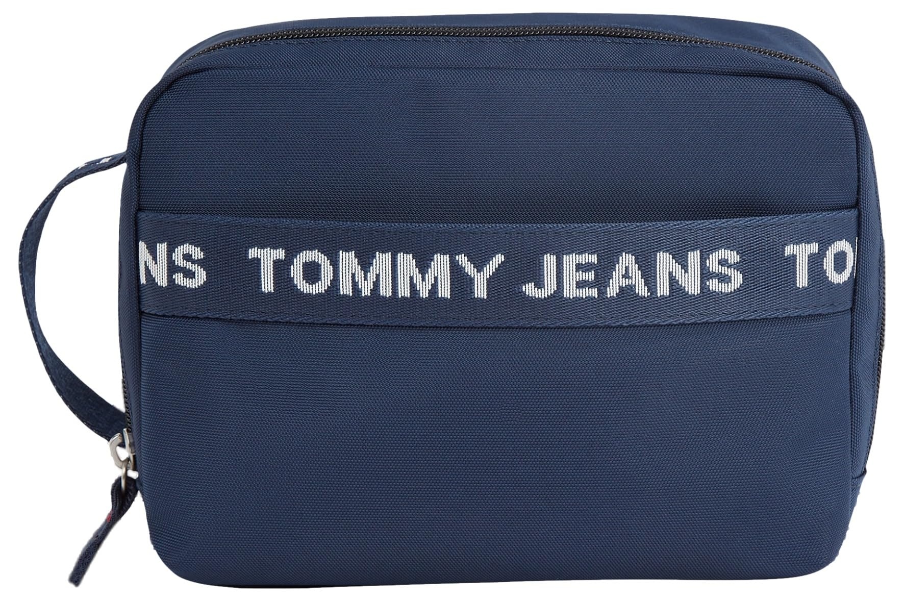 Tommy Jeans Herren Kulturbeutel Essential Nylon Nachhaltig, Blau (Twilight Navy), Onesize - Einheitsgröße