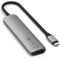 Satechi USB-C 6-in-1 Slim Multiport Adapter Space Grau
