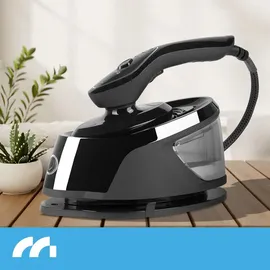 Maltec Dampfbügelstation SteamCare2500W Dampfbügeleisen Vorheizen 40s, 35g/min Dampfaustritt - Schwarz