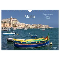 Calvendo Malta. Impressionen einer Insel (Wandkalender 2026 DIN A4