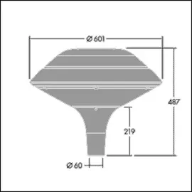 zumtobel PLD F 18L Leuchtenkopf