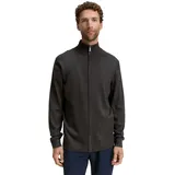 Tom Tailor Strickjacke BASIC KNIT JACKET in Schwarz | Gr.: M