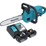 Makita, Kettensäge, DUC 307 RG2X3 Akku Kettensäge 18 V 30 cm Brushless + 2x Akku 6,0 Ah + Ladegerät (Akku Kettensäge)