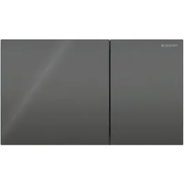 Geberit Sigma70 Betätigungsplatte Glas schwarz