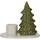 Home Styling Kerzenständer 8 cm grün
