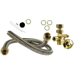 Anschluss-Set AAS 3/4 mit KFE-Ventil, Länge 1 m