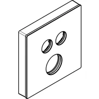 Hansgrohe Rosette 155/155mm Shower Select Glas 92623400 Thermostat UP
