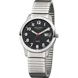 REGENT Herren-Uhr Analog Quarz Metall 37 mm F-895