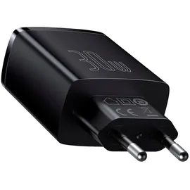 Baseus CCXJ-E01 3 USB-C Ports 30W 3a Power Delivery Quick Charge schwarz