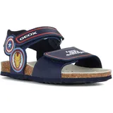 GEOX J Ghita Boy Sandal, Navy, 31 EU - 31 EU