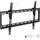 Tectake tectake® TV Wandhalterung für 32 - 100 Zoll (81 - 254 cm) neigbar und stufenlos breitenverstellbar, bis 70kg Schwarz