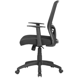 byLIVING Long Mesh-Webstoff Schwarz