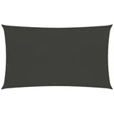 vidaXL Sonnensegel 160 g/m2 Anthrazit 3x5 m HDPE