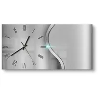 Deqori Glasuhr | vertikal 60x30 cm | Motiv Polierte