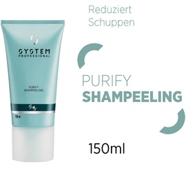 Wella System Professional P4 Purify Shampoo Peeling, 150ml