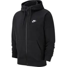 Nike Sportswear Club Herren-Kapuzenjacke Black/Black/White L