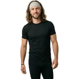 Buff Merino Wide Stirnband 003 solid cloud