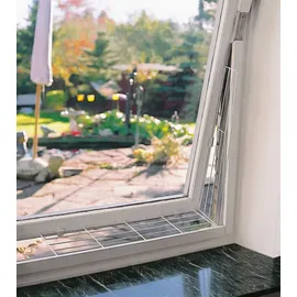 Trixie Schutzgitter für Fenster Seitenteil 62 x 16/8 cm Weiß