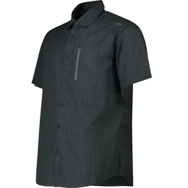 CMP Kurzarmhemd Antracite Mel / Graffite 2XL