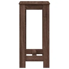 vidaXL Bartisch 51 x 50 x 103,5 cm Braun