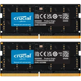 Crucial DDR5-5600 64GB Kit (2x32GB) SO-DIMM CL46 CT2K32G56C46S5