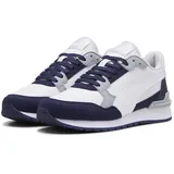 Puma ST Runner v4 NL Jr Sneaker, Feather Gray White Navy-Cool Mid Gray, 39 EU