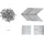 BGS Winkelverbinder rostfrei 40 x 40 x 40 mm Spar-Pack 25 Stück