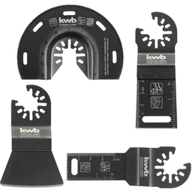 Einhell 4-tlg. Boden- und Einbau-Set für Multitools inkl. 1 x BIM-Segmentsägeblatt + 2 x HCS-Tauchsägeblatt + 1 x Schaber