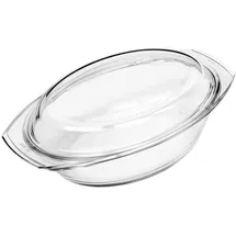 Simax Auflaufform 3716-115 Oval 33,4 x 11,1 cm Transparent