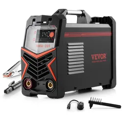 VEVOR WIG-Schweißgerät 2in1 Elektroschweißgerät Lift MMA Stick IGBT LED-Display