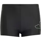 Adidas Performance Big Bars Kids Boxer-Badehose Black 104