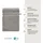 SCHIESSER Milano Waschhandschuh 5 x 16 x 22 cm silber