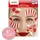 Party Factory Face Tattoo rot/weißer Clown temporäres Glitter Gesichtstattoo
