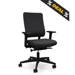Viasit Drumback Work@home schwarz Bürodrehstuhl für Homeoffice
