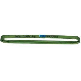Dolezych Rundschlinge Polyester 6 m grün Tragfähigkeit 2000 kg