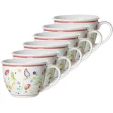 Ritzenhoff & Breker Shanti Jumbotassen 6er Set Geschirr 6 ct