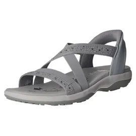 SKECHERS Reggae Slim Sparkle Damen Grau 41