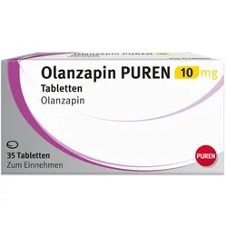 Olanzapin Puren 10 mg Tabletten 35 St