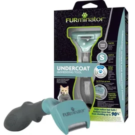 Furminator Bürste Für Langhaarige Katzen Blau/Schwarz One Size