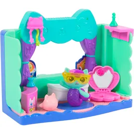 Spin Master Puppenhaus Portal Raum Spa-tastisches Badezimmer 10-teiliges Set Rosa
