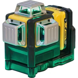 DeWalt Multilinienlaser 3x360° grün,10,8V/2AH DCE089D1G-QW