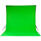 Manfrotto LL lc5781 3 x 3,5 m Vorhang – Chromakey Grün