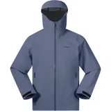 Bergans Essentials 3L Shell Regenjacke Herren Granite Blue M