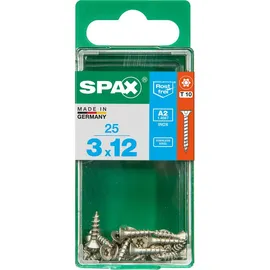 SPAX Edelstahlschraube Universalschrauben 3 x 12 mm 25 Stück