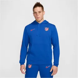 NIKE Atlético Madrid Club French Terry Heim Fußball-Hoodie Herren 480 - game royal/lt crimson M