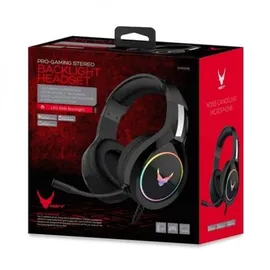 COFI Varr Gaming RGB Over-Ear Kopfhörer Gaming-Headset HI-FI Stereo Mikrofon VH6060 Schwarz
