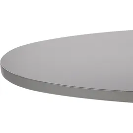 Beliani Gartentisch 190 x 100 x 75 cm Grau/Bronze