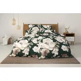 OTTO home MELINA Florale Grün 135 x 200 cm + 2 x 80 x 80 cm