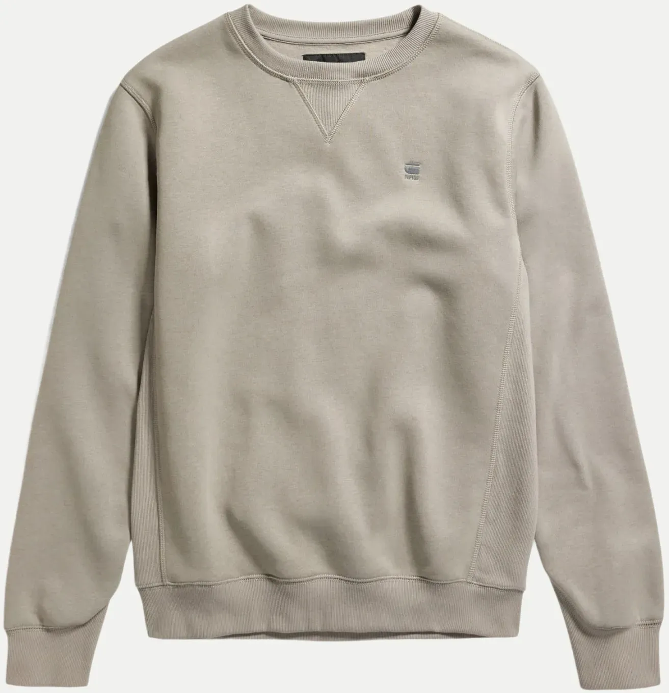 Basic Sweatshirt Beige XXL