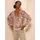 CREATION L Druck-Bluse ecru/papaya 48